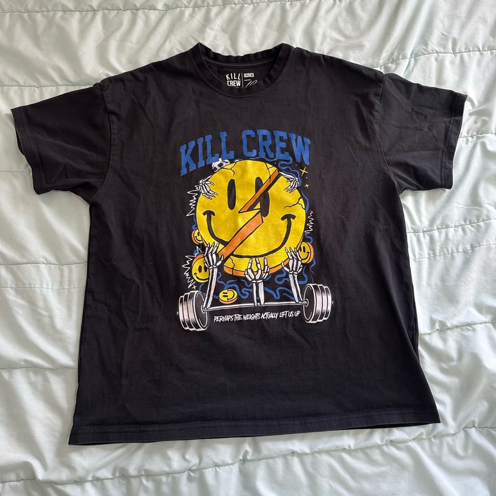 Kill Crew Black Graphic Tee